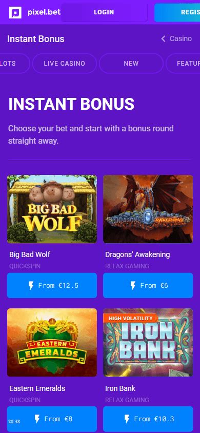 Pixel.bet Casino Review & Ratings .